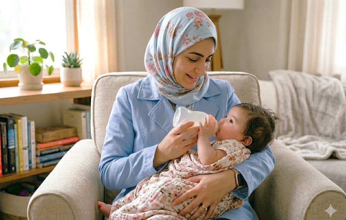 آداب شیر دادن